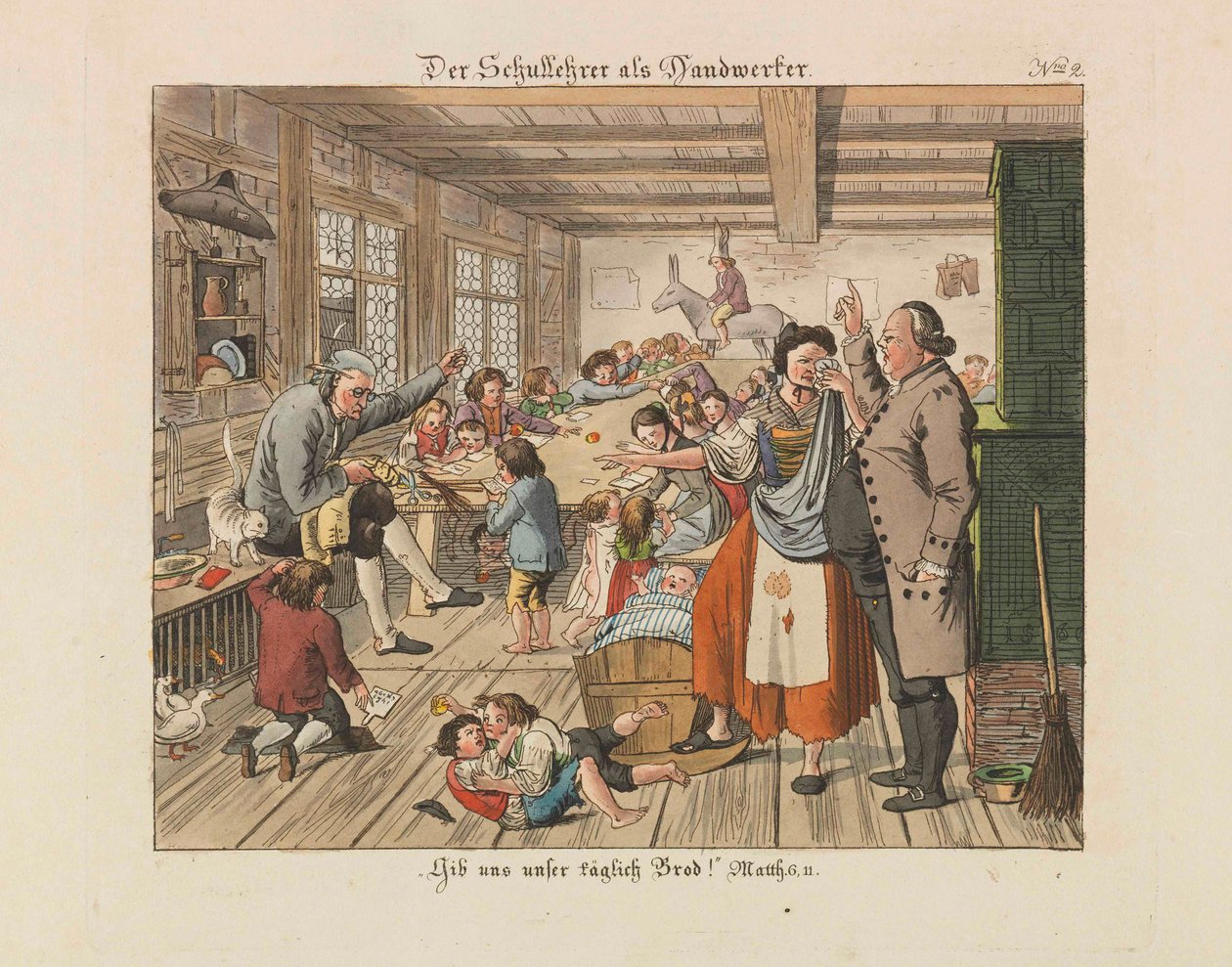 Lärare som hantverkare, 1825. av Wiessner