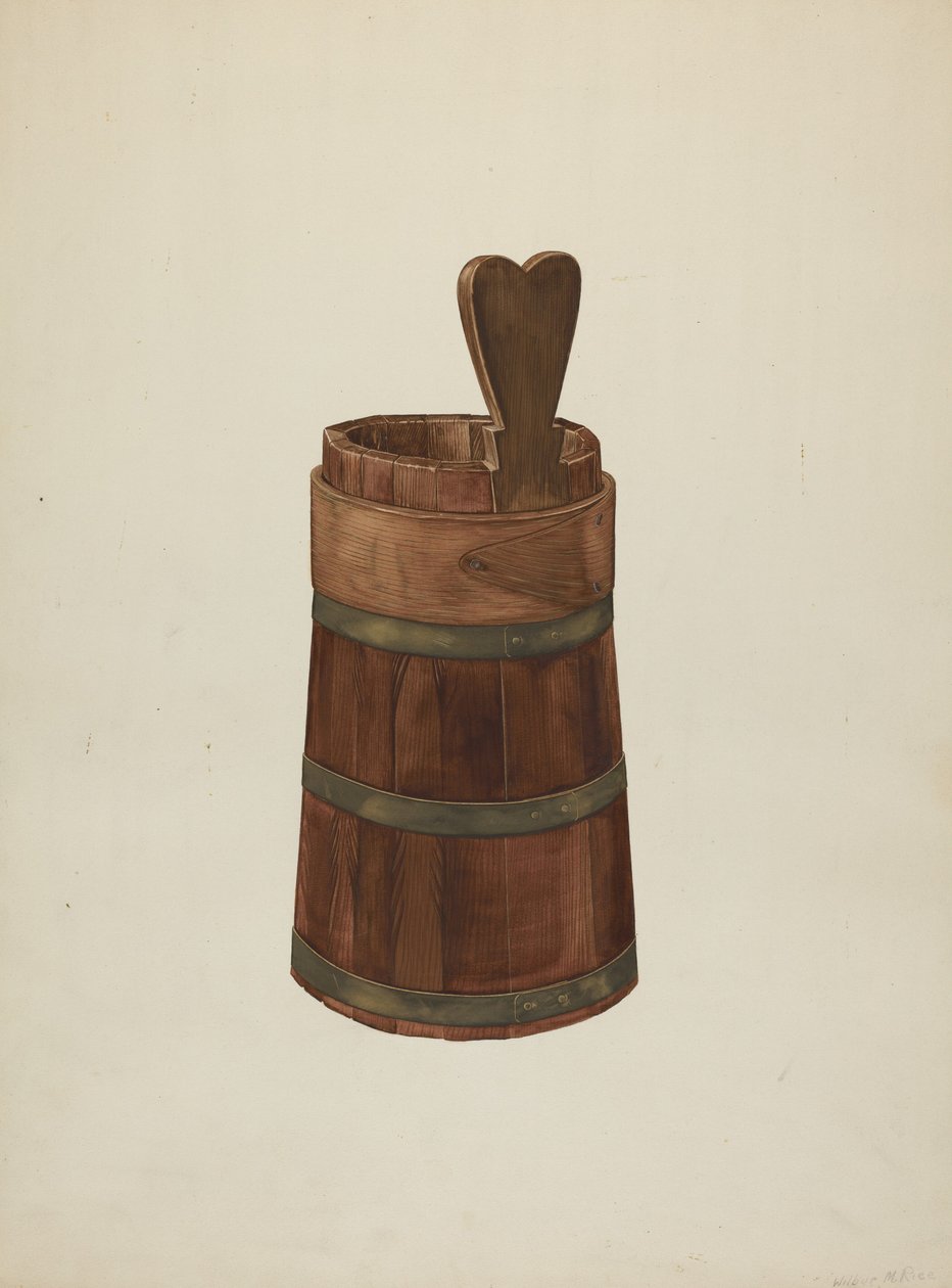 Trä Noggin, ca. 1941. av Wilbur M Rice