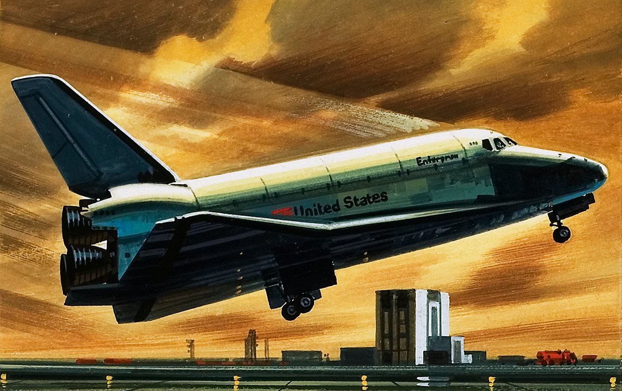 Enterprise skyttel av Wilf (20th century) Hardy