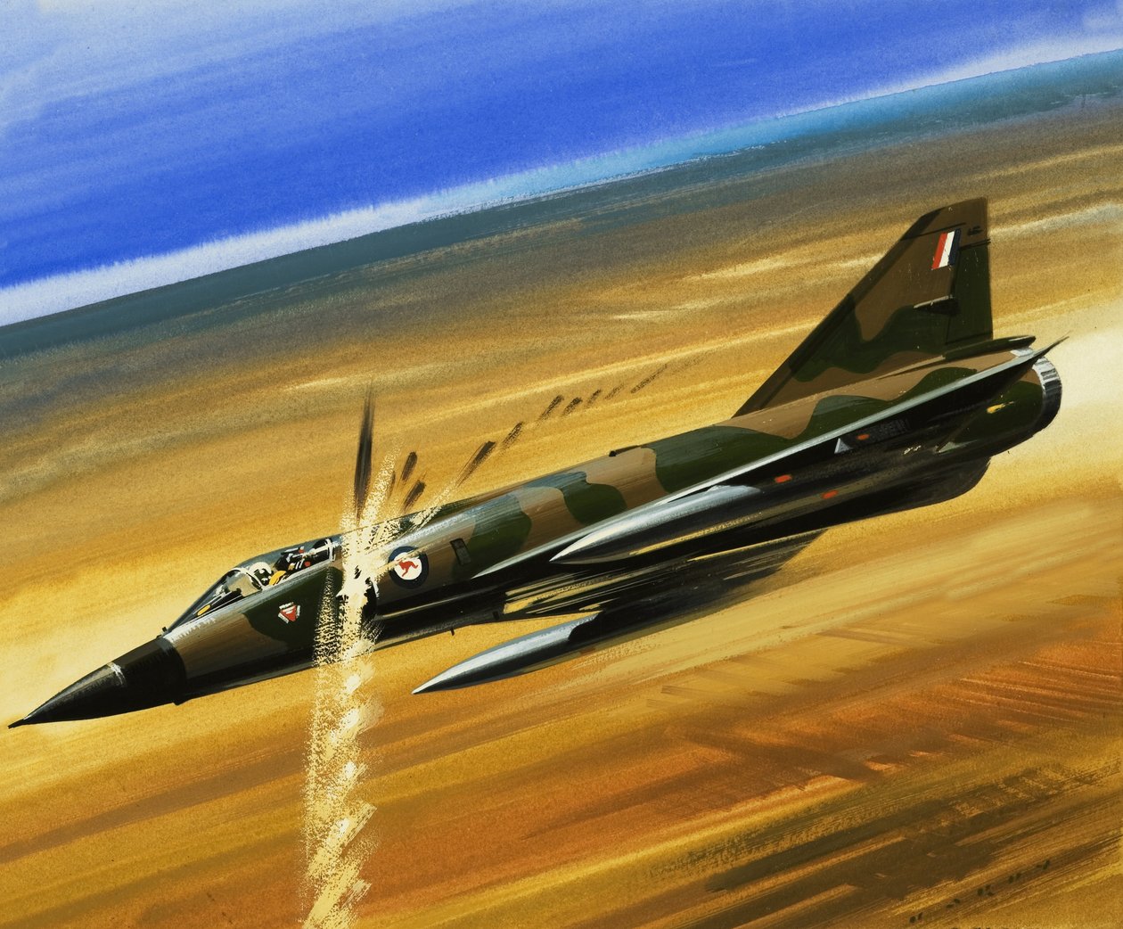 Into the Blue: Ricochet! av Wilf (20th century) Hardy