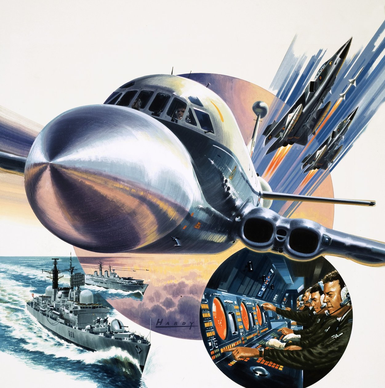 Nimrod Mark III av Wilf (20th century) Hardy