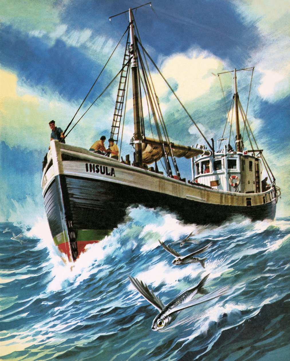 Resa till Spanska huvudön av Wilf (20th century) Hardy