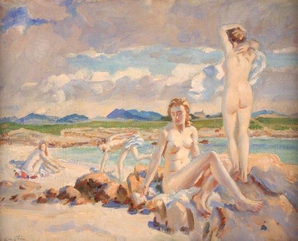 Connemara av Wilfred Gabriel de Glehn