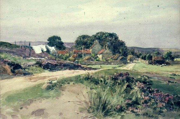 Goatland Village av Wilfrid Williams Ball