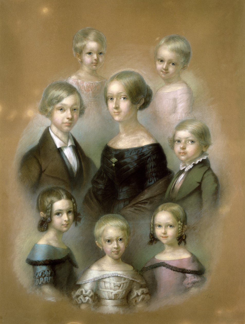Aiga (pastel i luga o pepa)safu av Wilhelm Alexander Kobell