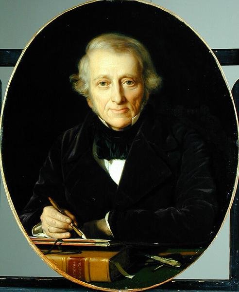 Porträtt av konstnären Leo Lehmann (1782-1859), 1851 av Wilhelm Auguste Rudolf Lehmann