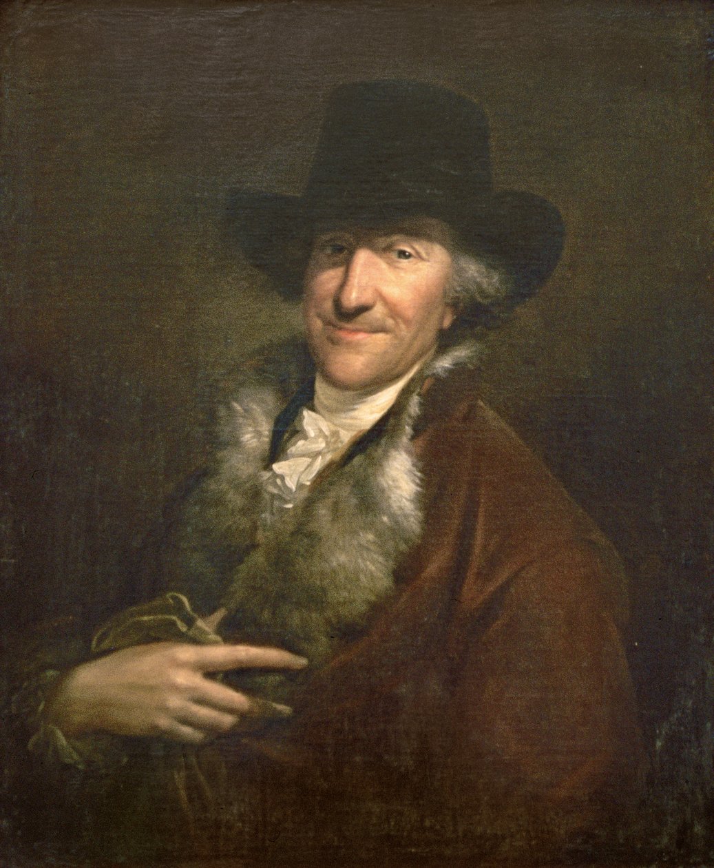 Wilhelm Friedemann Bach, ca 1760 av Wilhelm Weitsch