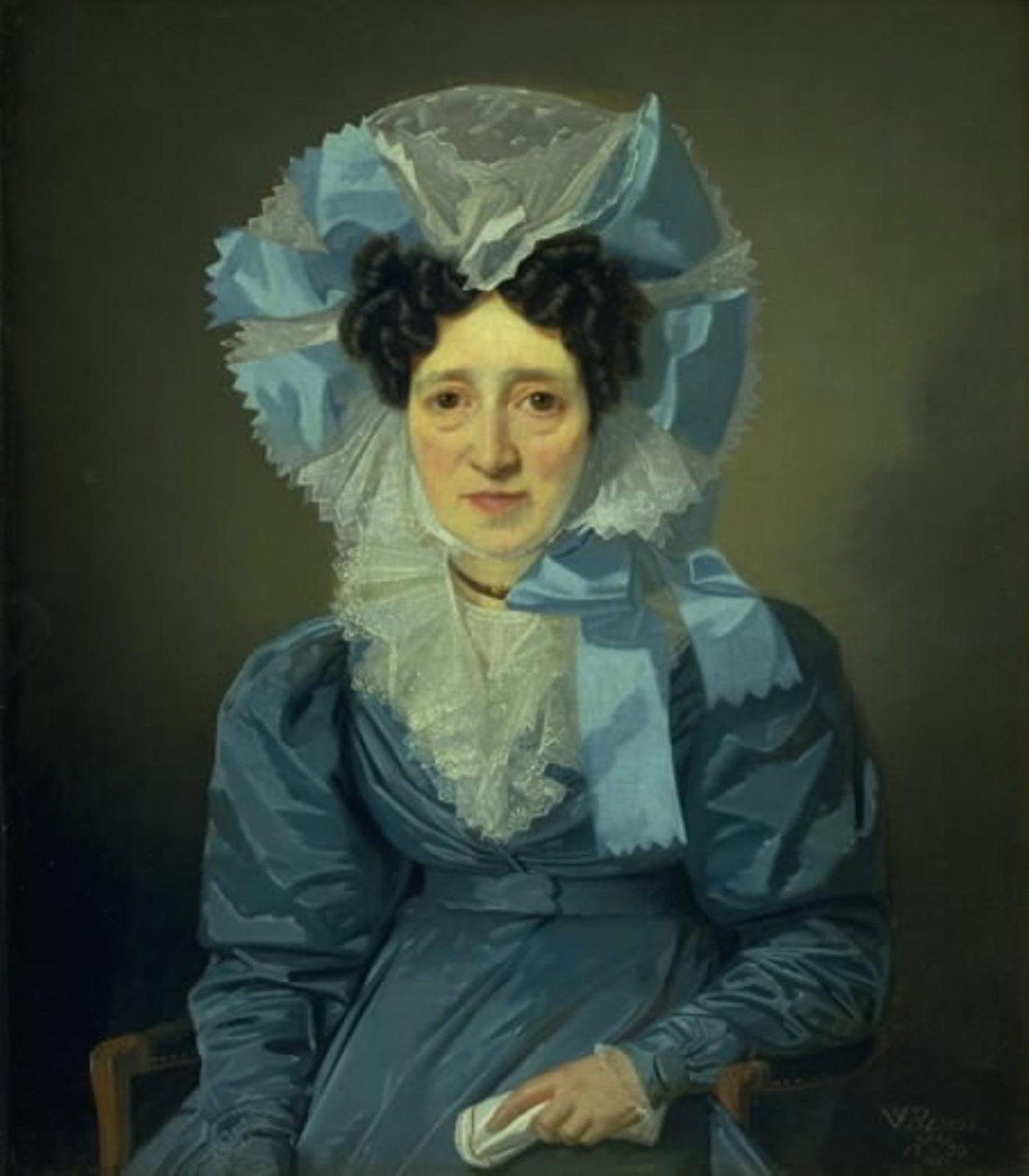Cathrine von Halle, född Nathanson av Wilhelm Bendz