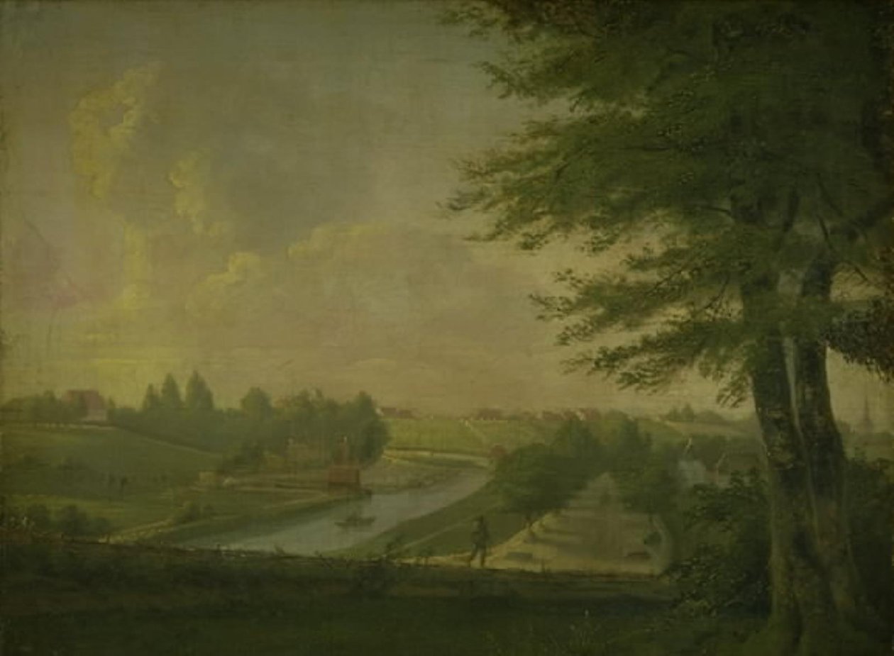 Tomt vid Odense kanal av Wilhelm Bendz