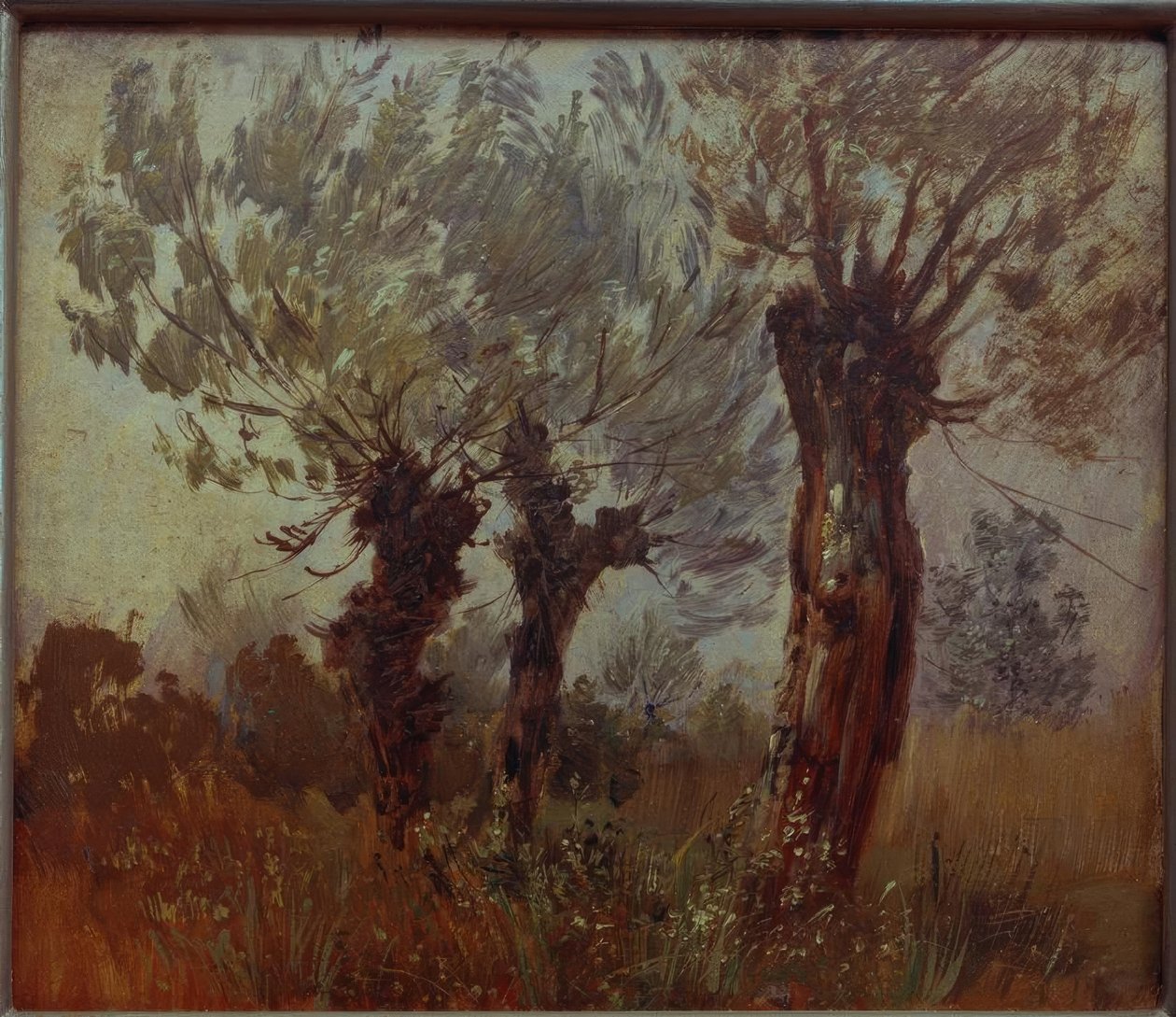 Tre gamla pilar av Wilhelm Busch