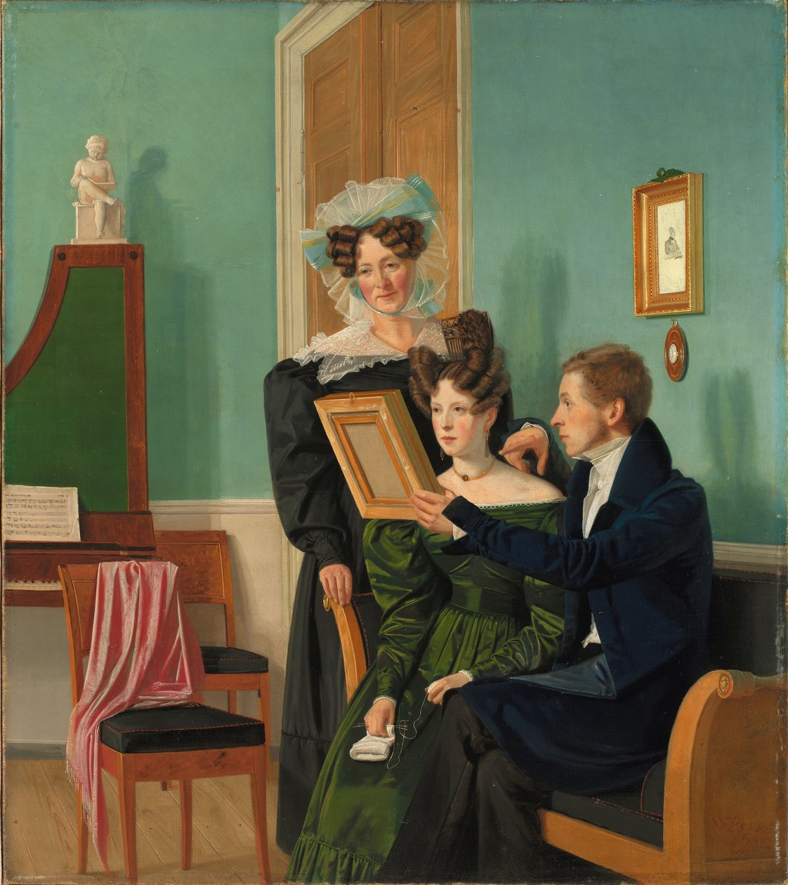 Familjen Raffenberg av Wilhelm Ferdinand Bendz