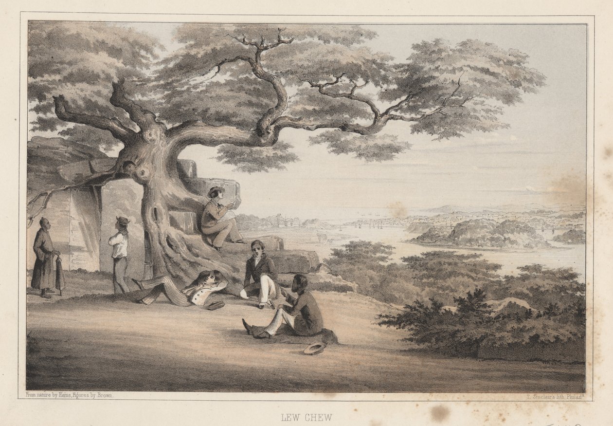 Lew Chew, 1855 av Wilhelm Joseph Heine