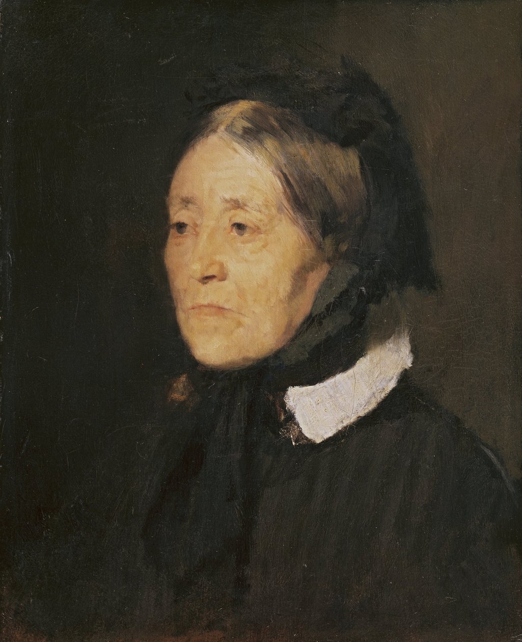 Fru Anna Gentz av Wilhelm Maria Hubertus Leibl