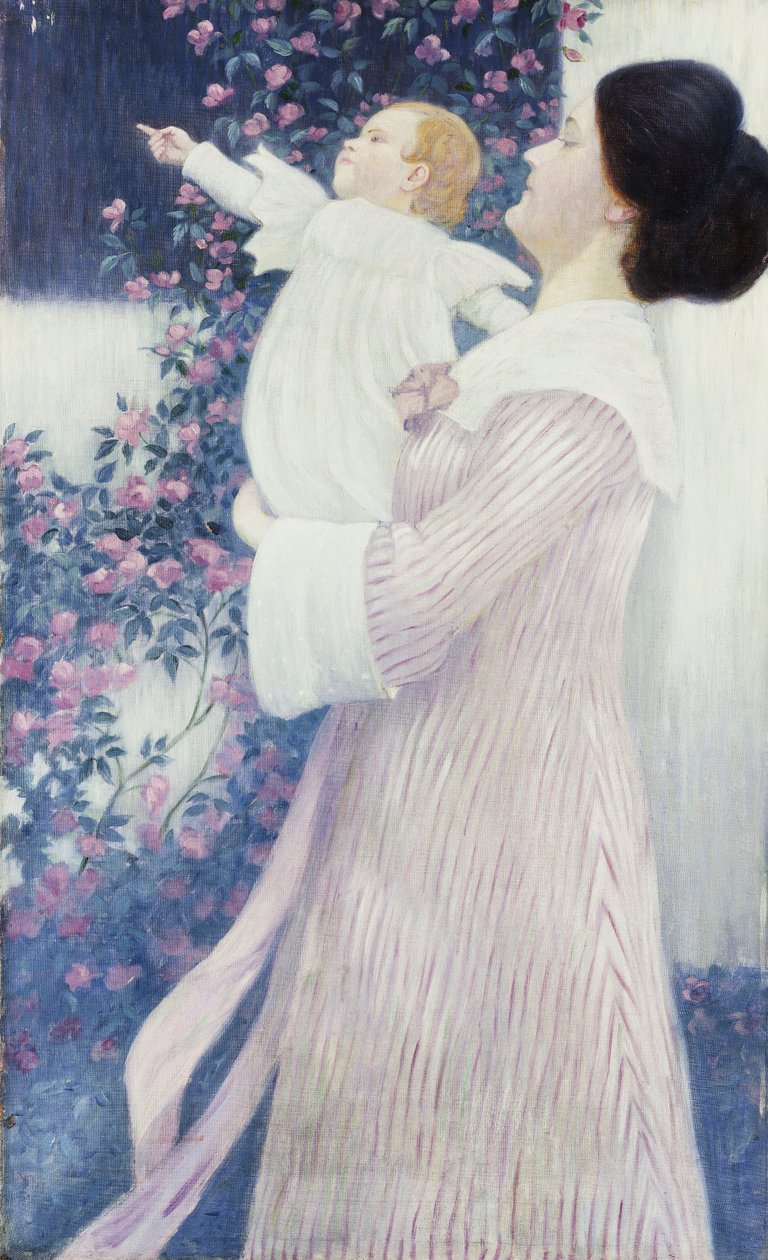Mamma och barn, av Wilhelm List