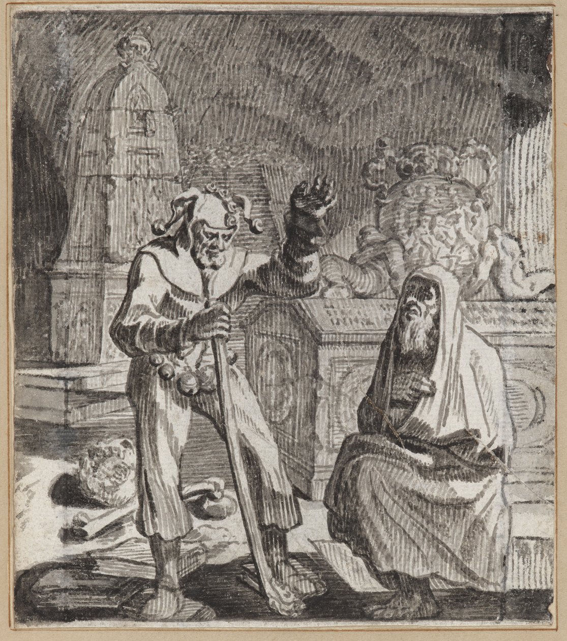 Den spåsägande dåren av Wilhelm Stettler
