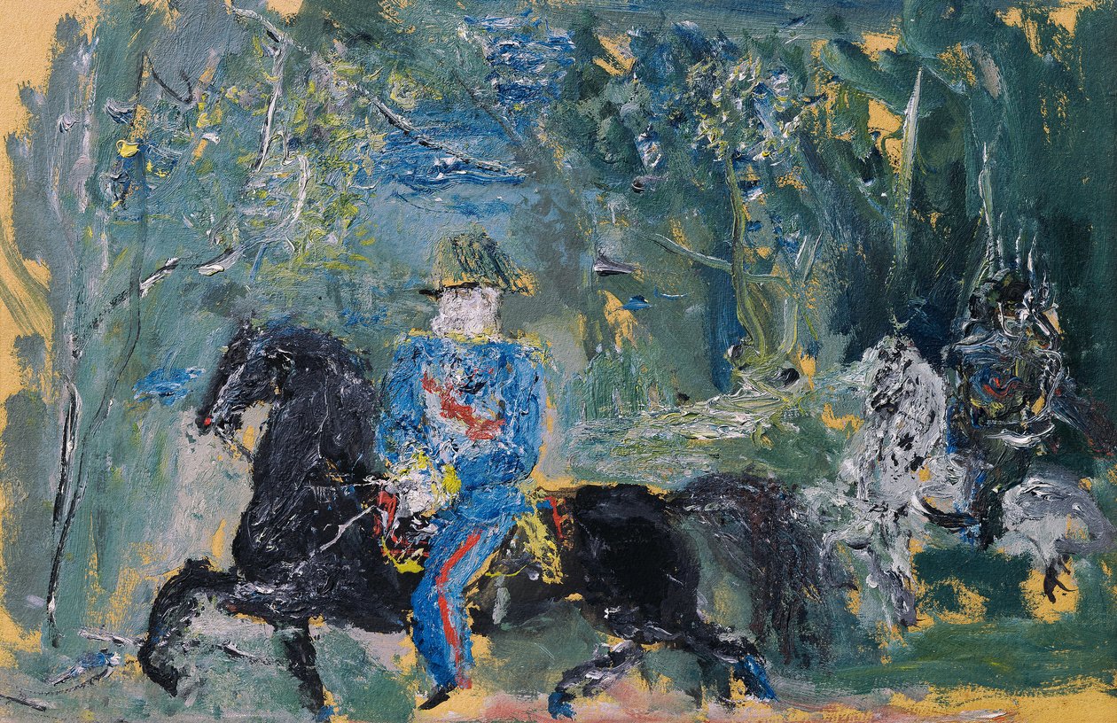 Kaiser Franz Joseph i Wiener Prater av Wilhelm Thöny