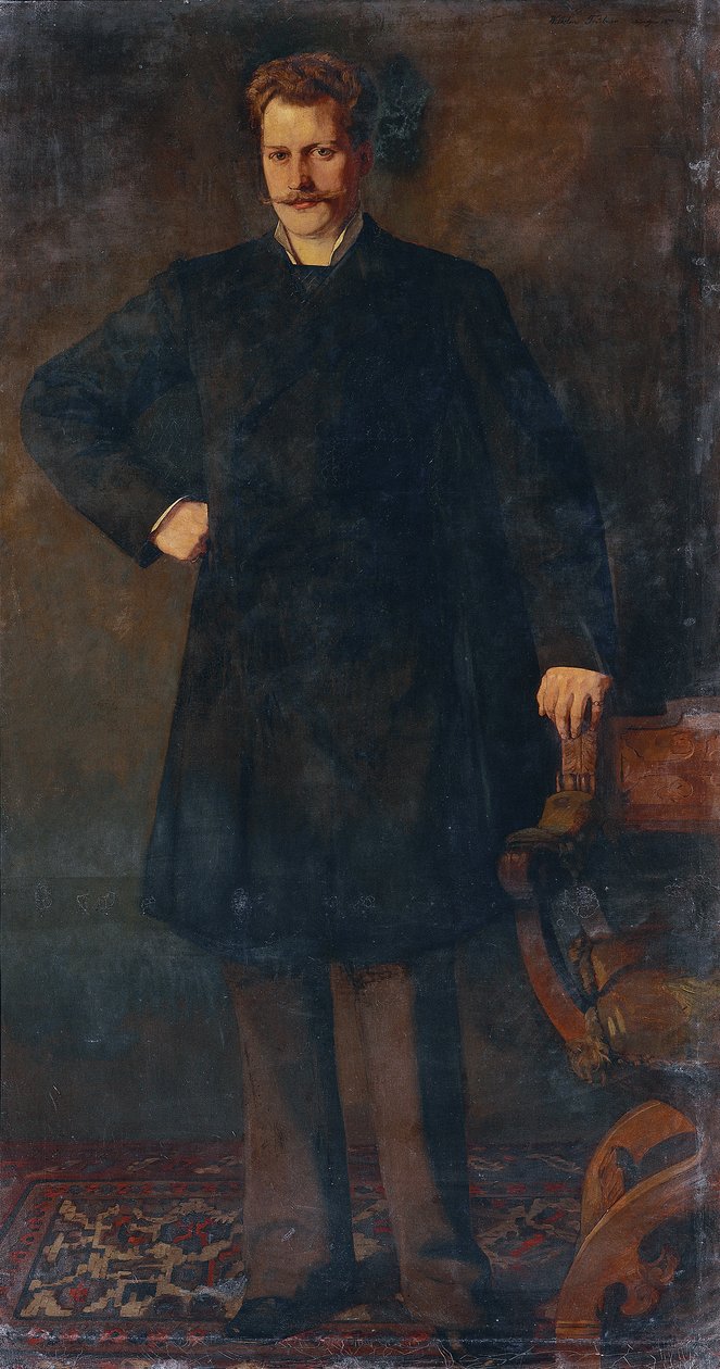 Kammersängern Theodor Reichmann av Wilhelm Trübner