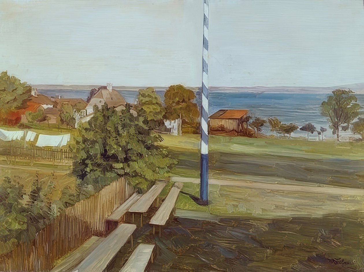 Krog på Herrenchiemsee av Wilhelm Trübner