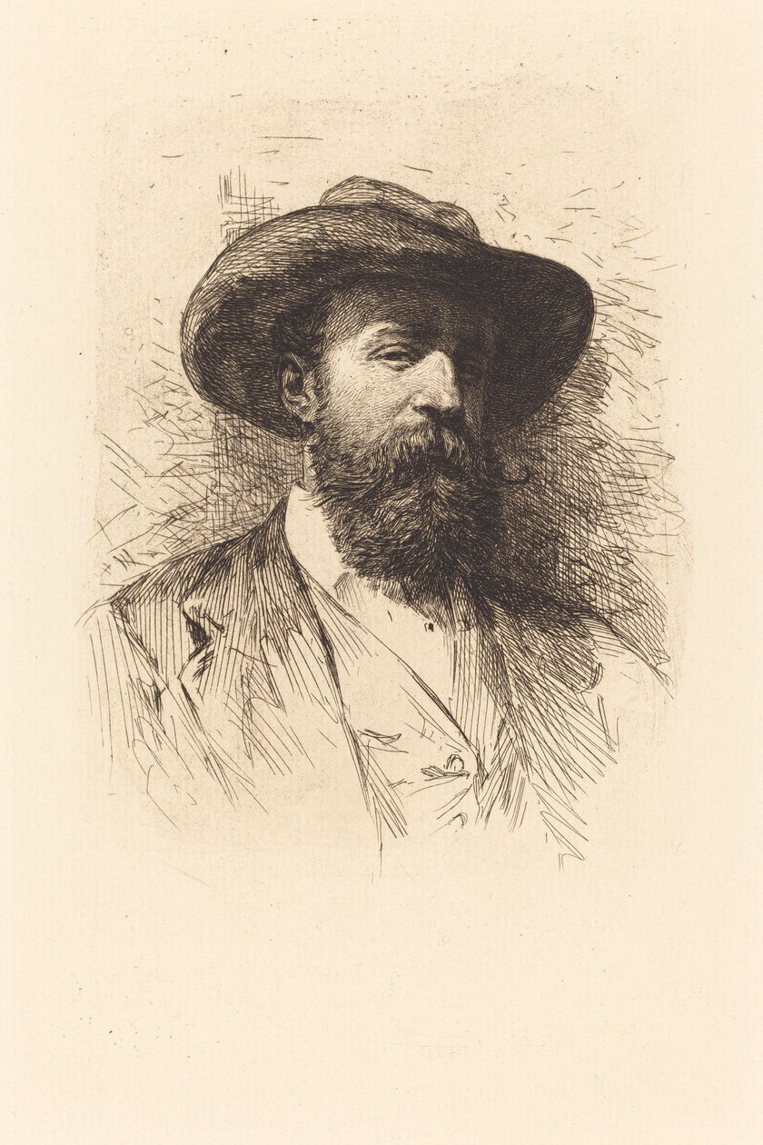 Självporträtt av Wilhelm Unger