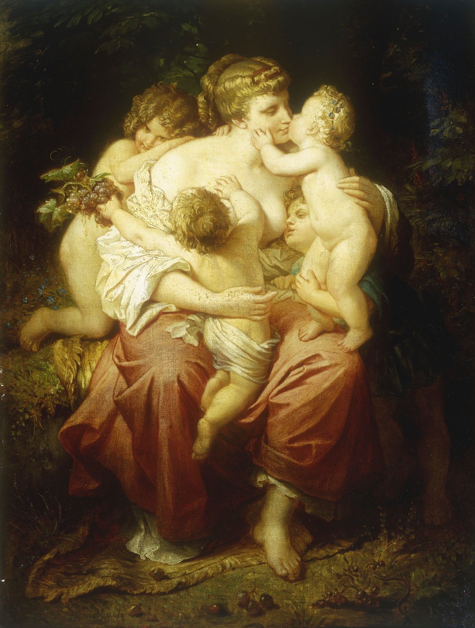 Välgörenhet av Wilhelm von Kaulbach
