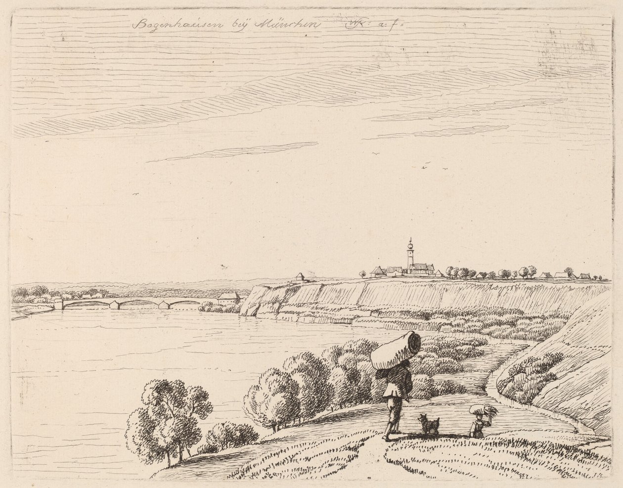 Bogenhausen av Wilhelm von Kobell