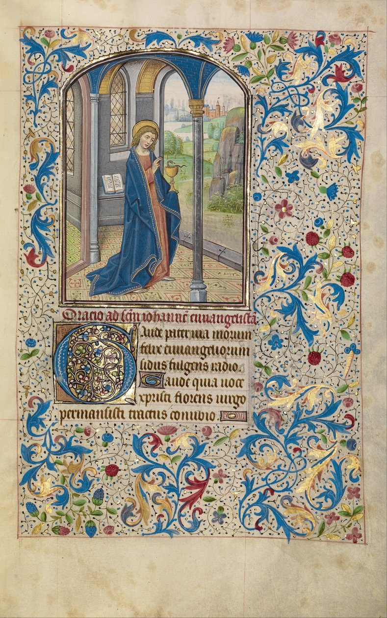 Saint John the Evangelist av Willem Vrelant