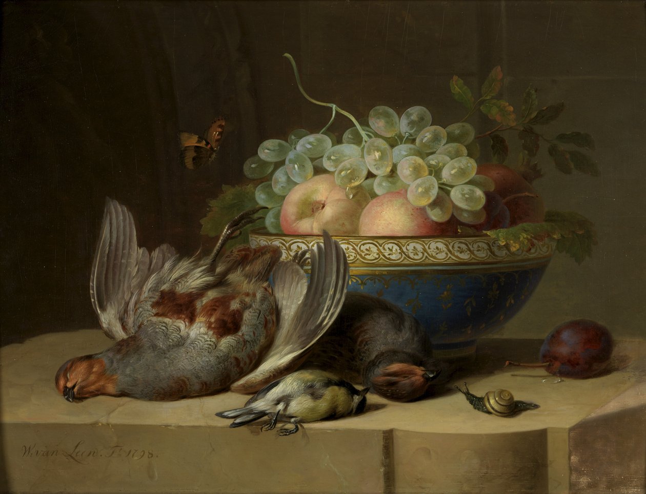 Stilleven av Willem van Leen