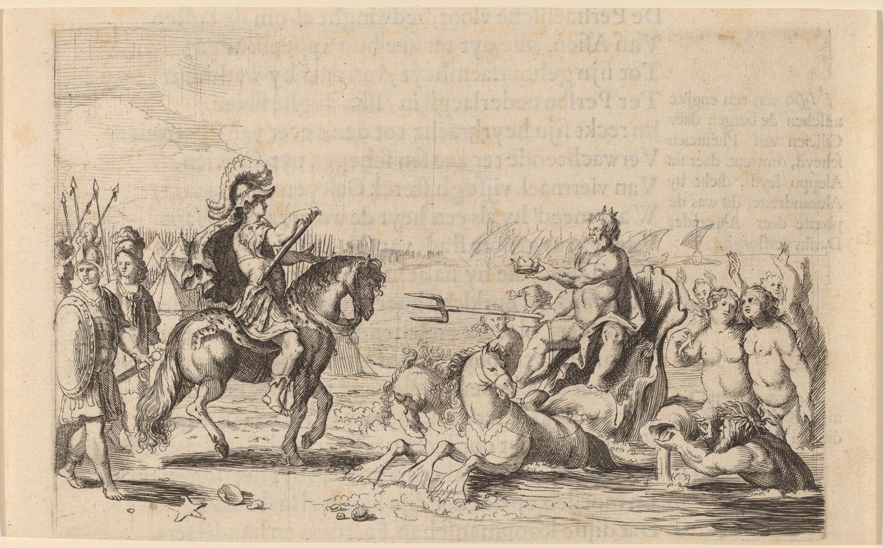 Alexander den store och Neptunus av Willem Basse