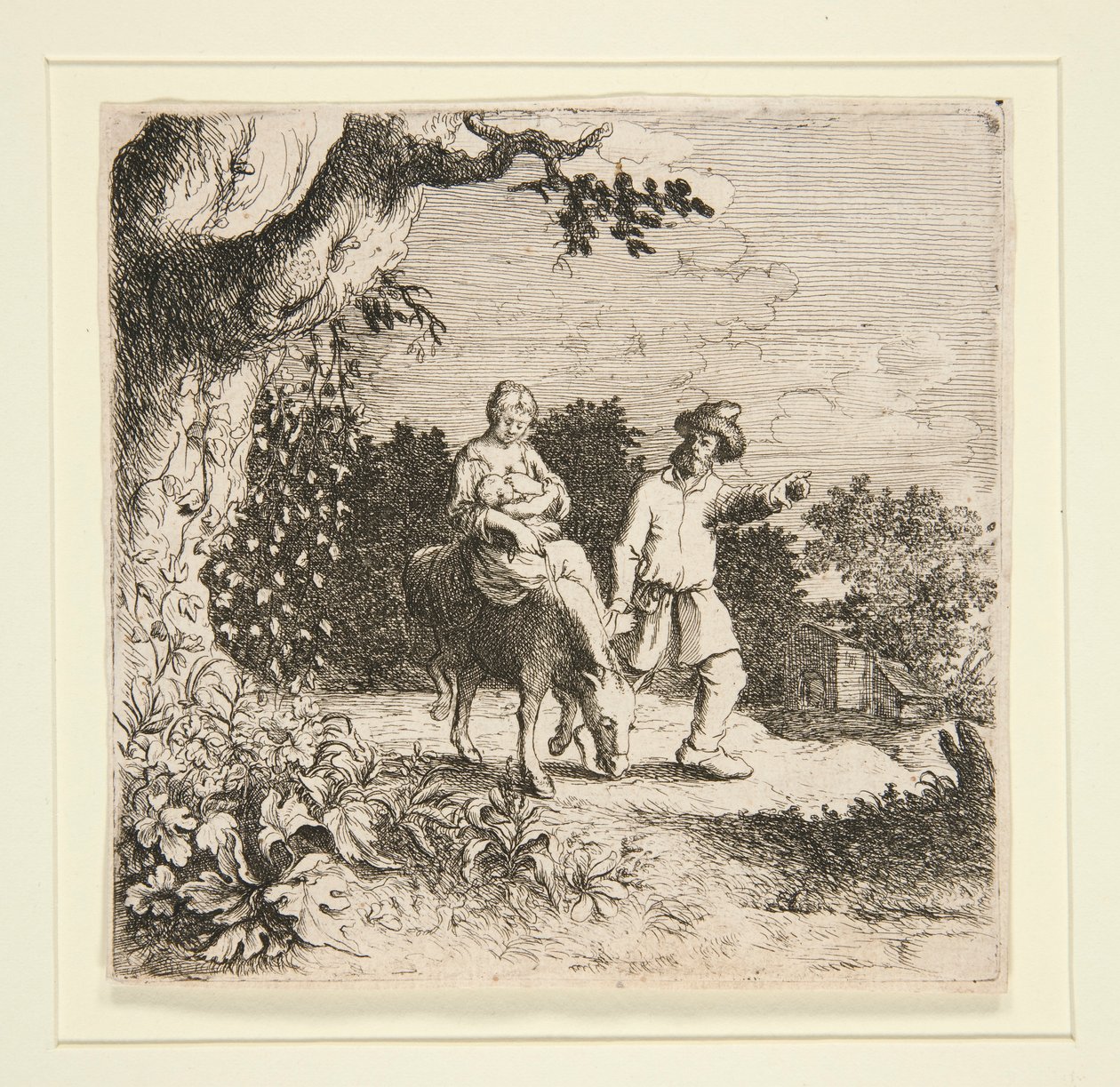 Flygningen till Egypten av Willem Basse
