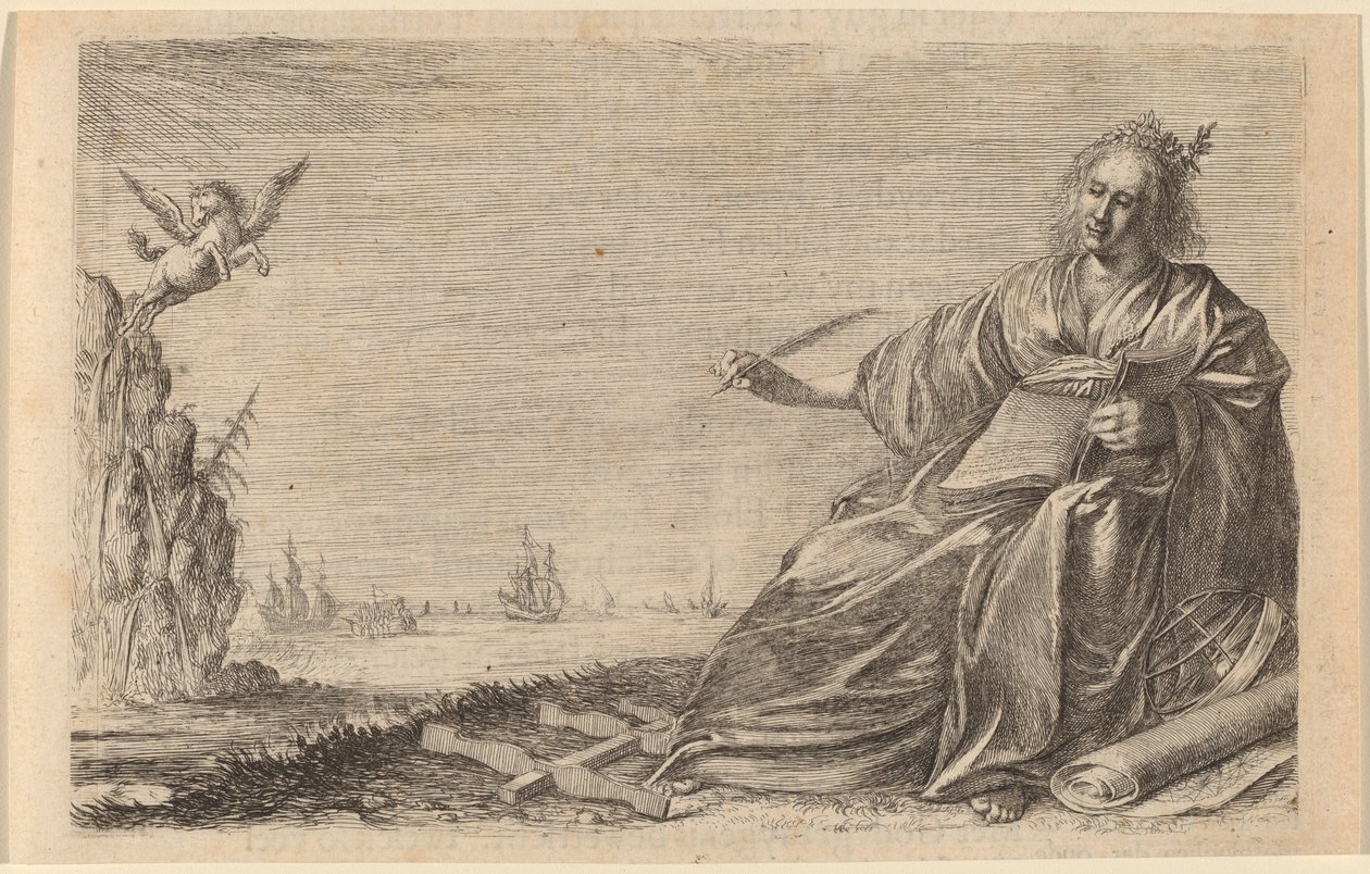 Poesins musa, 1634. av Willem Basse