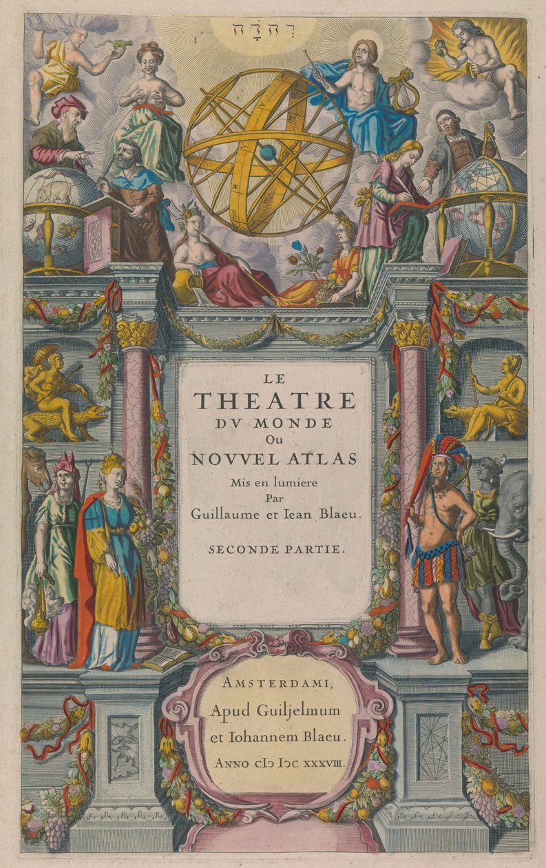 Le Theatre du Monde av Willem Blaeu