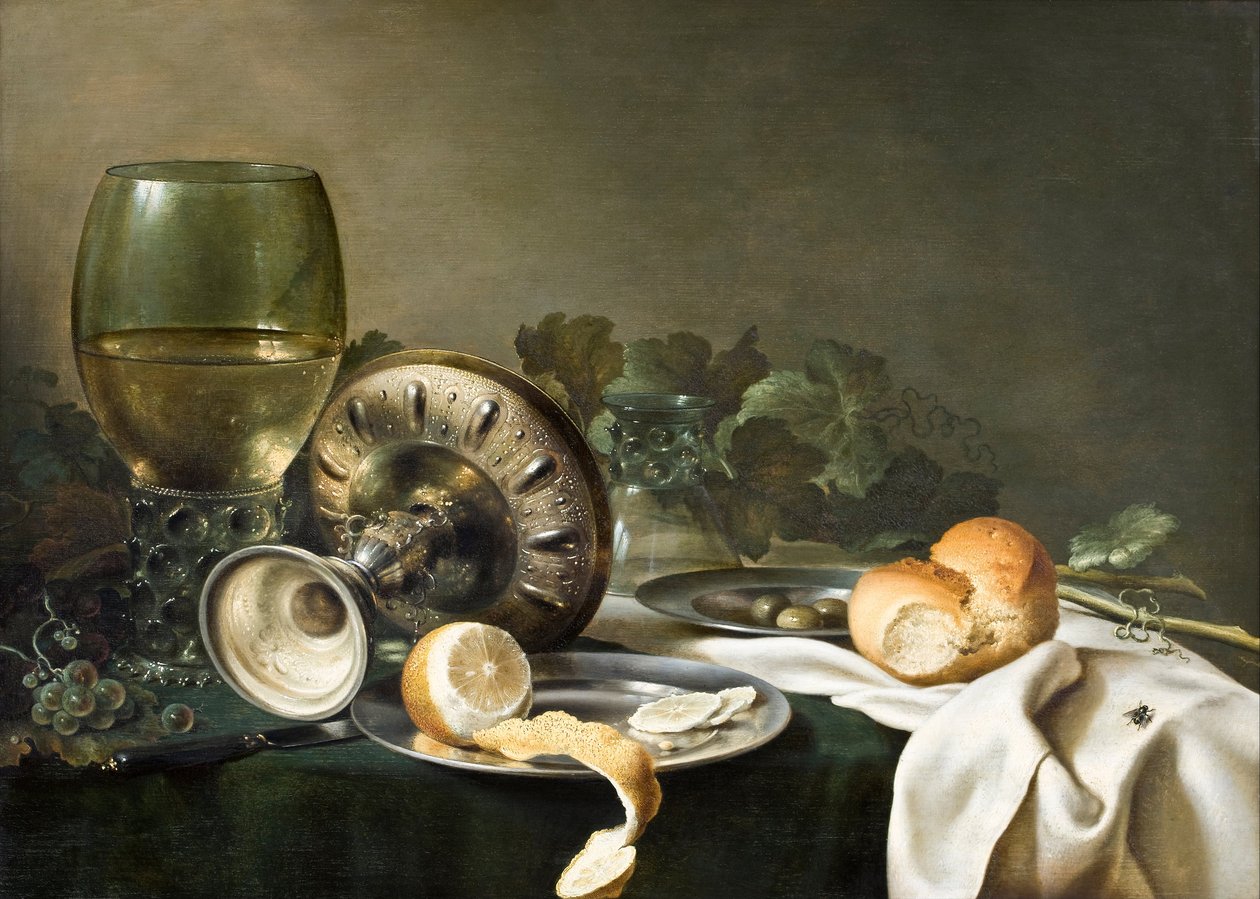 Fortfarande liv av Willem Claesz. Heda