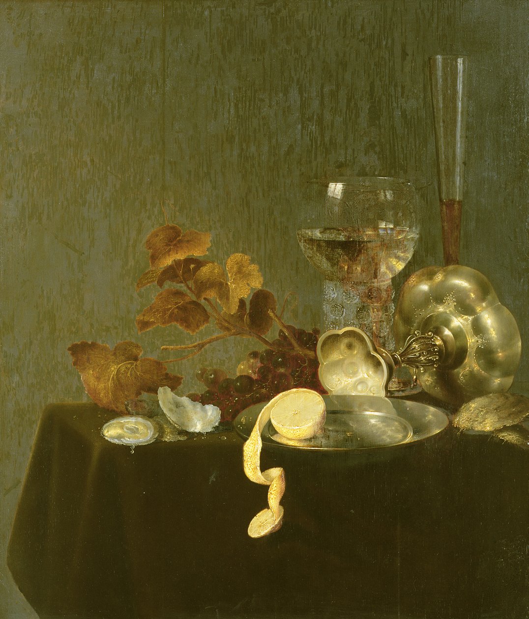 Still Life swed av Willem Claesz. Heda