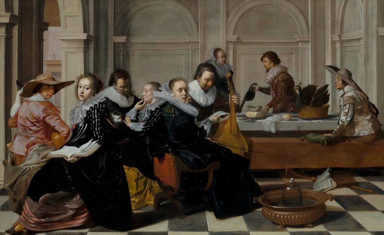 Musikalisk fest av Willem Cornelisz Duyster