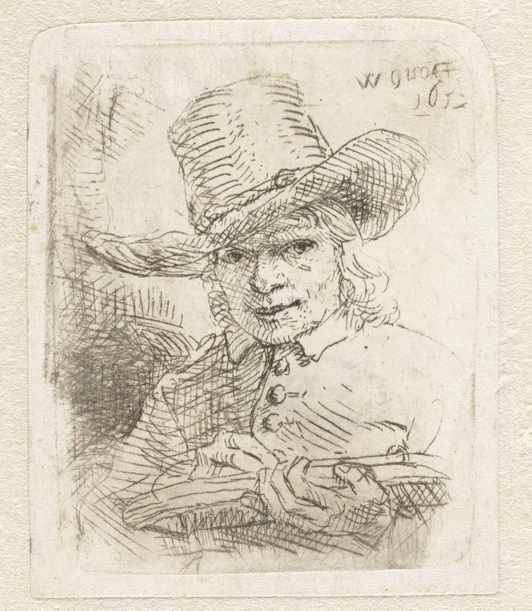 Självporträtt av Willem Drost