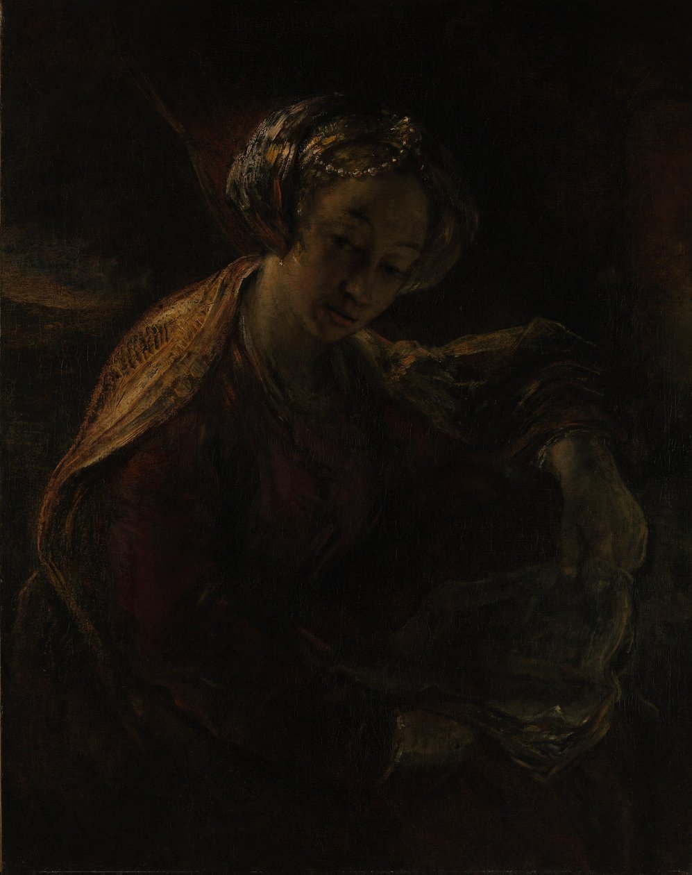 Sibylla, ca. 1654. av Willem Drost