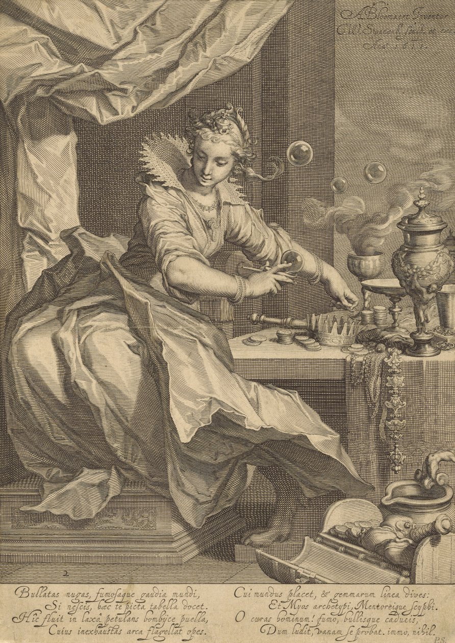 Vanitas av Willem Isaacsz van Swanenburg