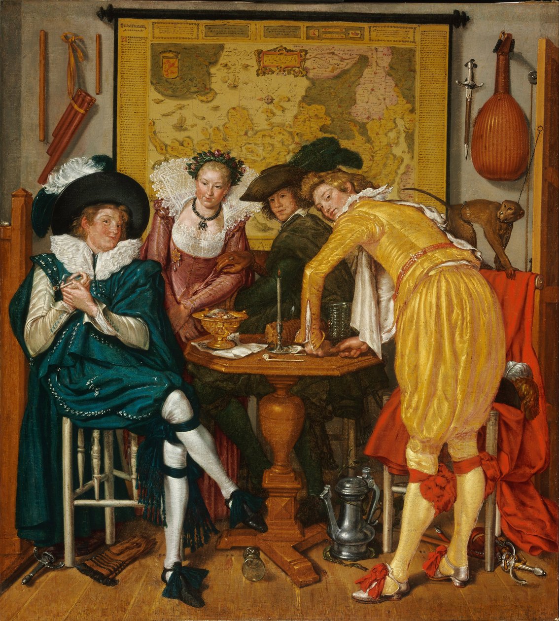 Glad sällskap av Willem Pietersz. Buytewech