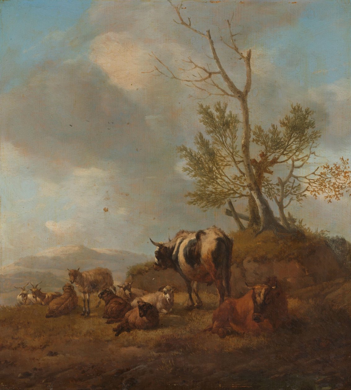 Landskap med djur av Willem Romeyn