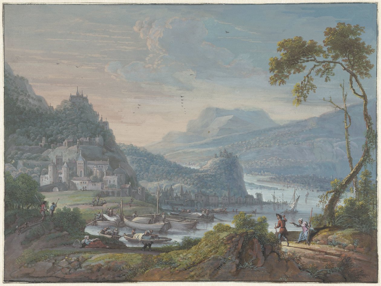 Flodlandskap av Willem Troost (I)