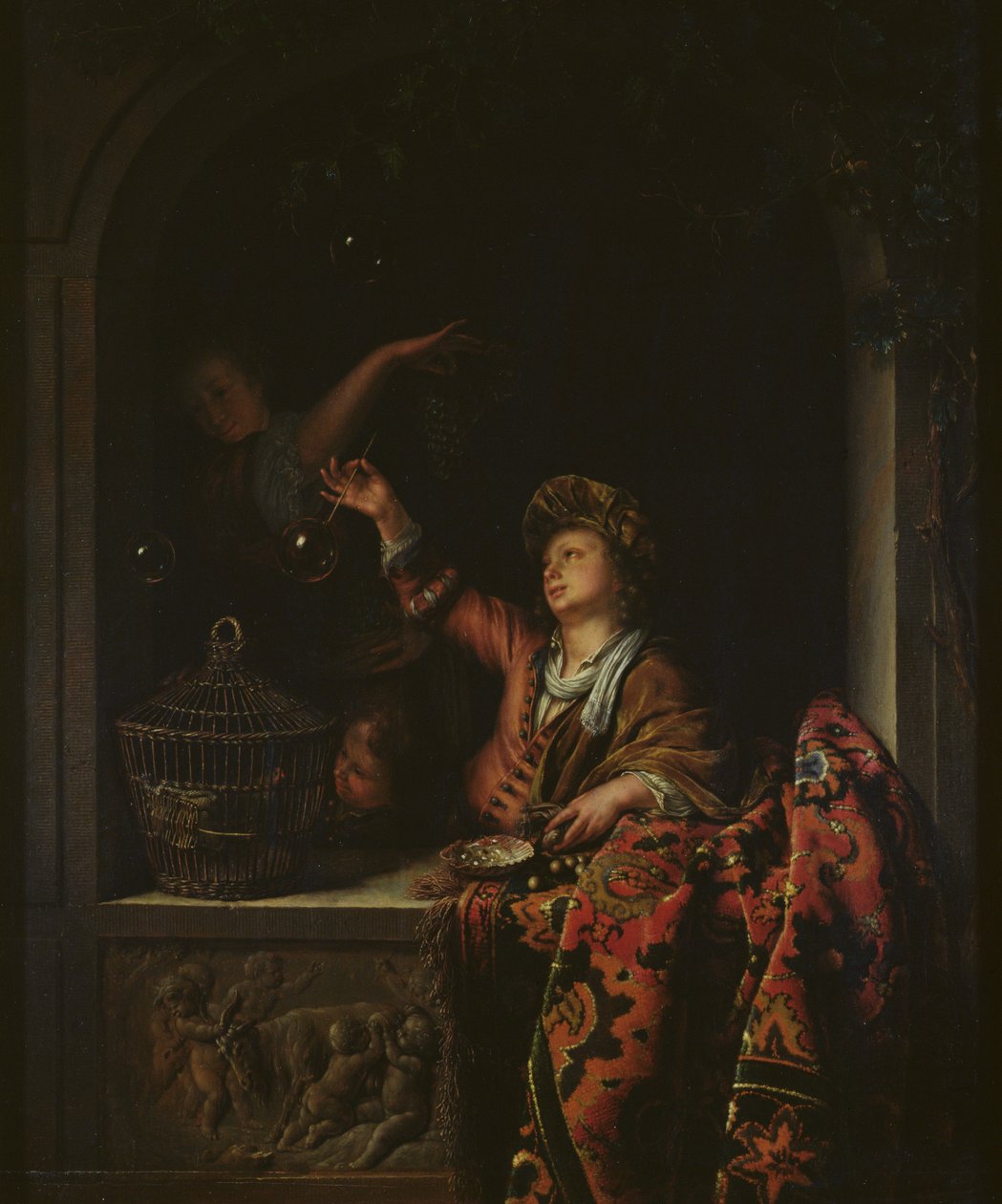 Såpbubblor av Willem Van Mieris