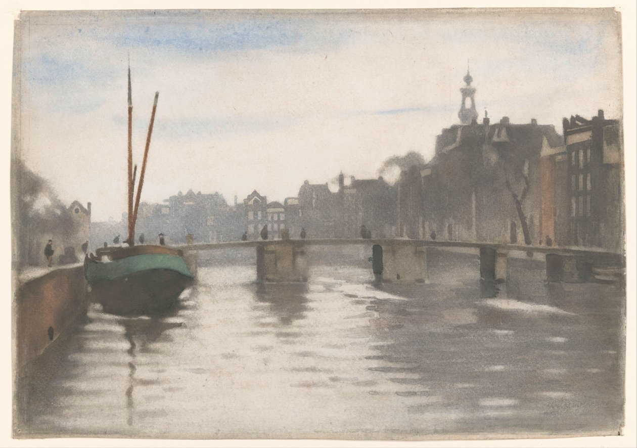 Gamla Schans i Amsterdam av Willem Arnoldus Witsen