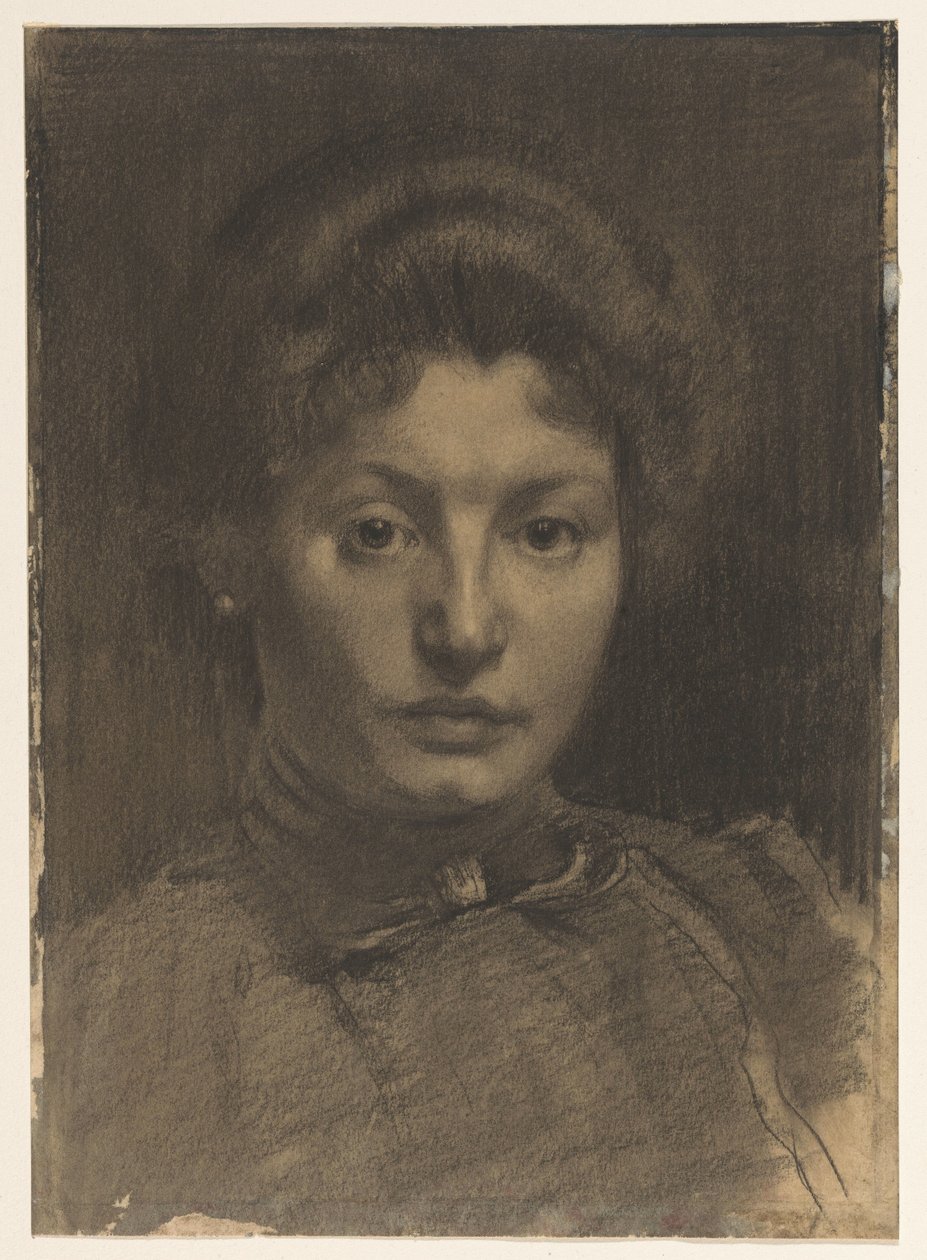 Porträtt av fru Marie Breitner-Jordan av Willem Arnoldus Witsen