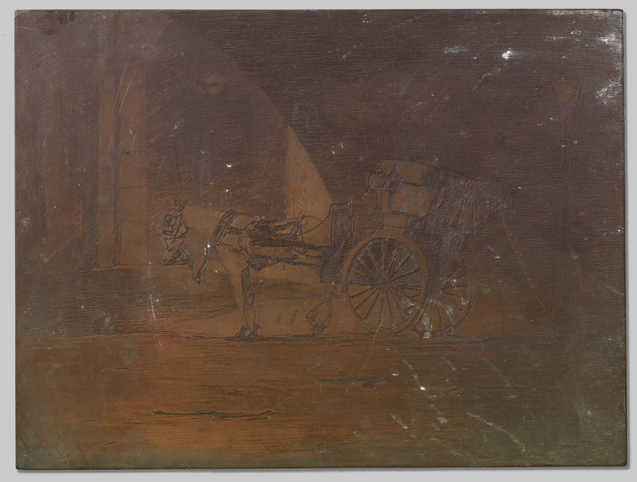 Vagn under Waterloo Bridge, London av Willem Arnoldus Witsen