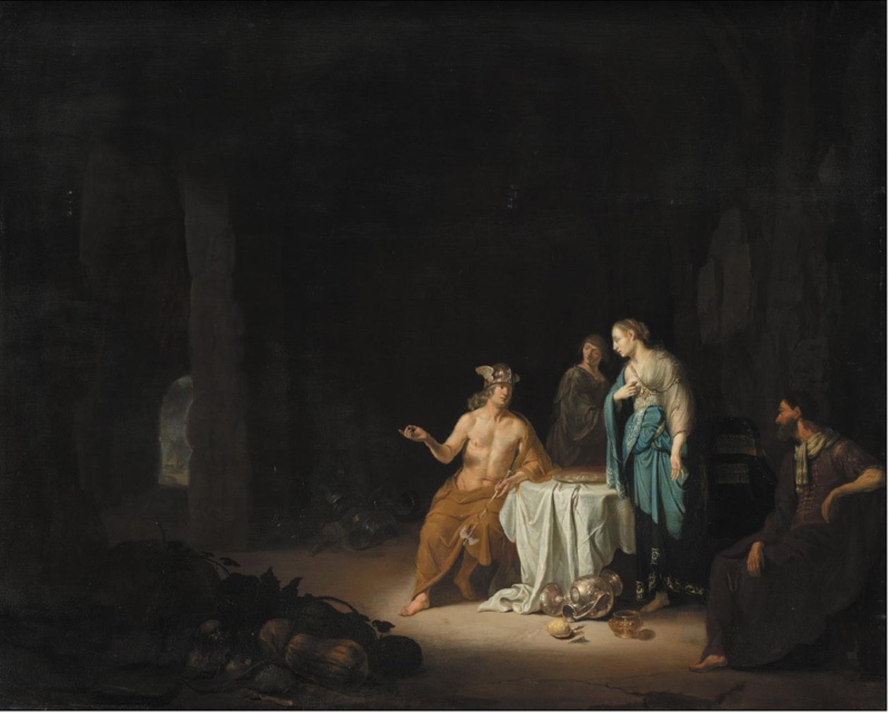 Merkurius och Proserpina av Willem de Poorter