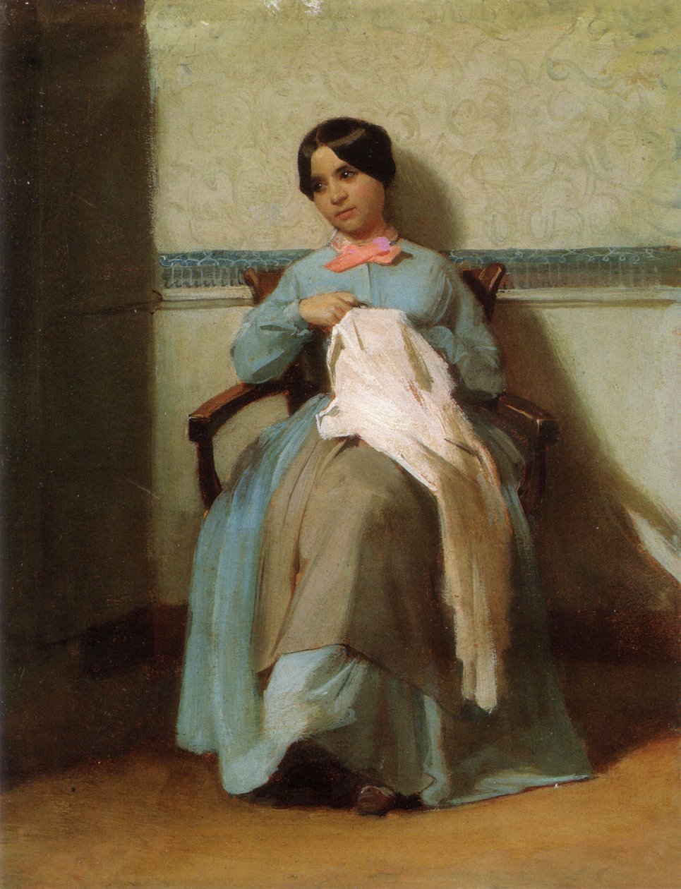 A Portrait of Léonie Bouguereau av William Adolphe Bouguereau