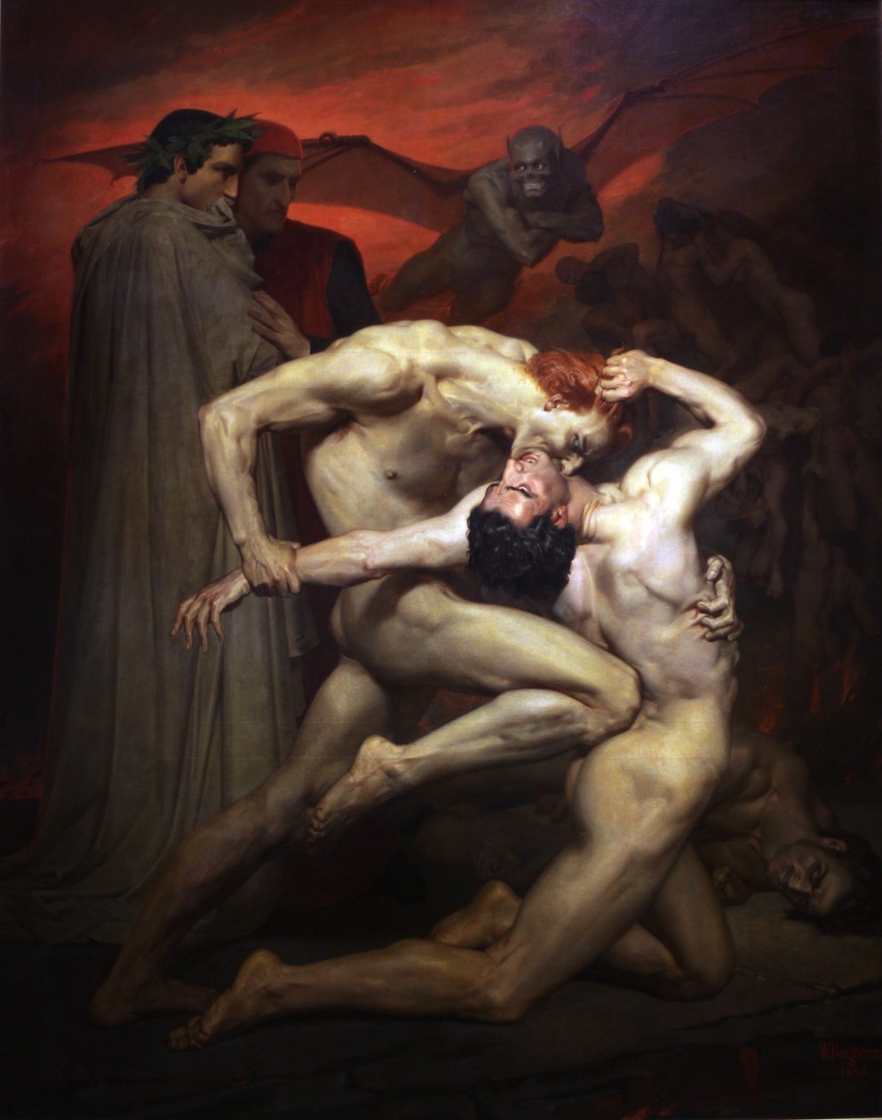 Dante and Virgil av William Adolphe Bouguereau