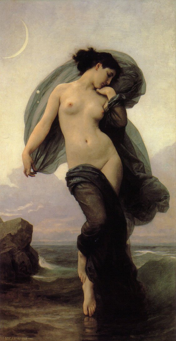 Evening Mood av William Adolphe Bouguereau