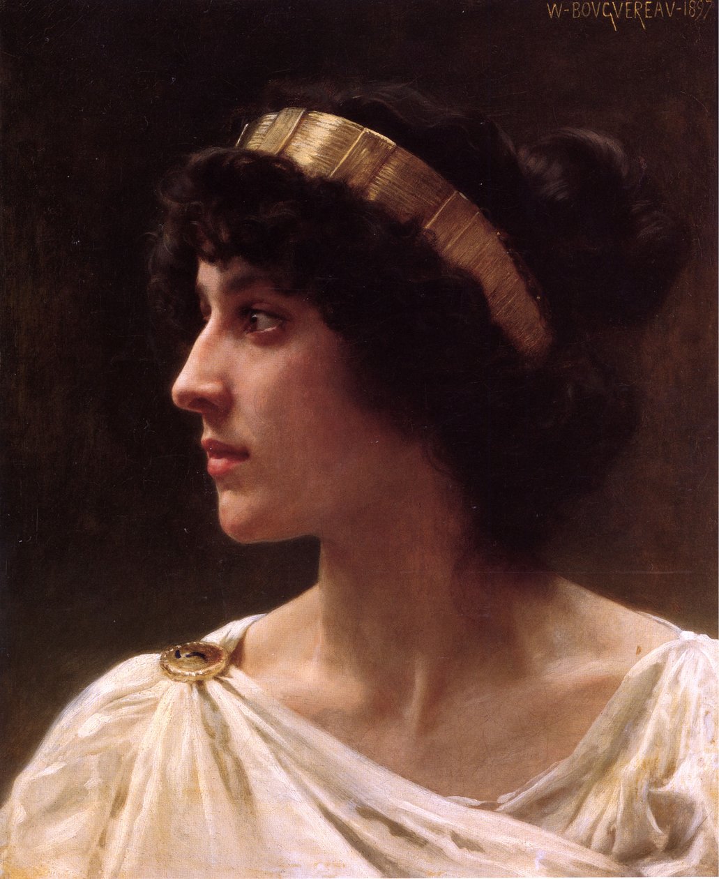 Irène  av William Adolphe Bouguereau
