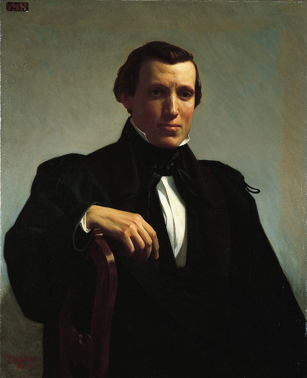 Portrait of Monsieur M. av William Adolphe Bouguereau